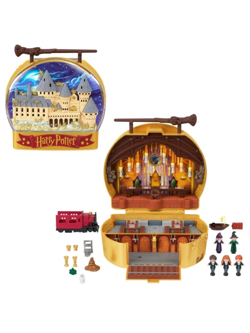 2024 Polly Pocket Collector Harry Potter Compact Hogwart's Mini Playset Figures